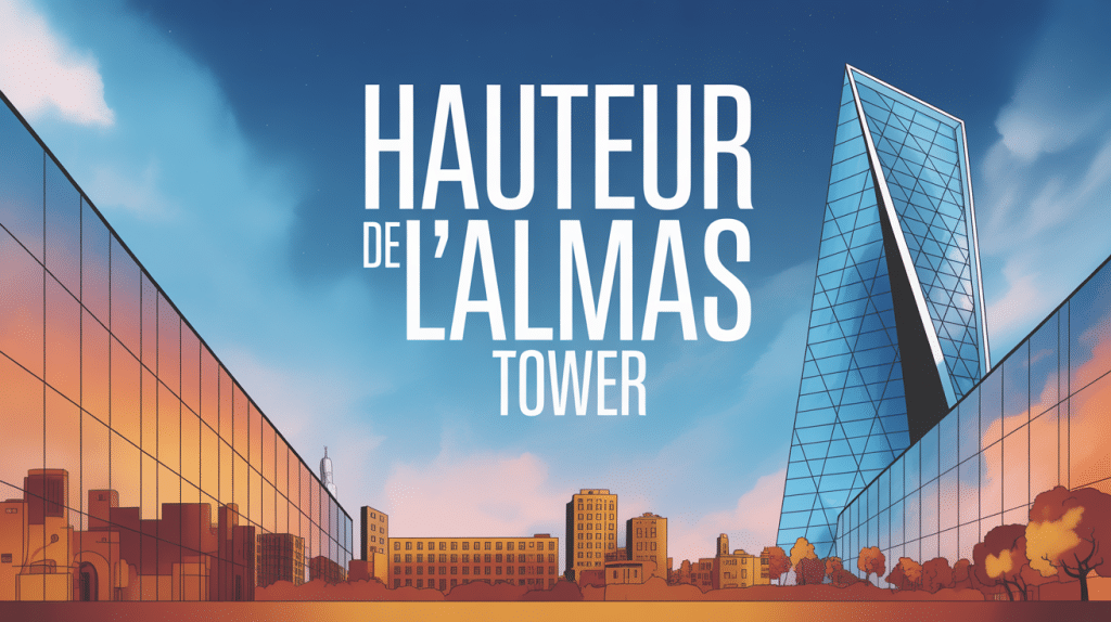 almas tower hauteur vue skyline