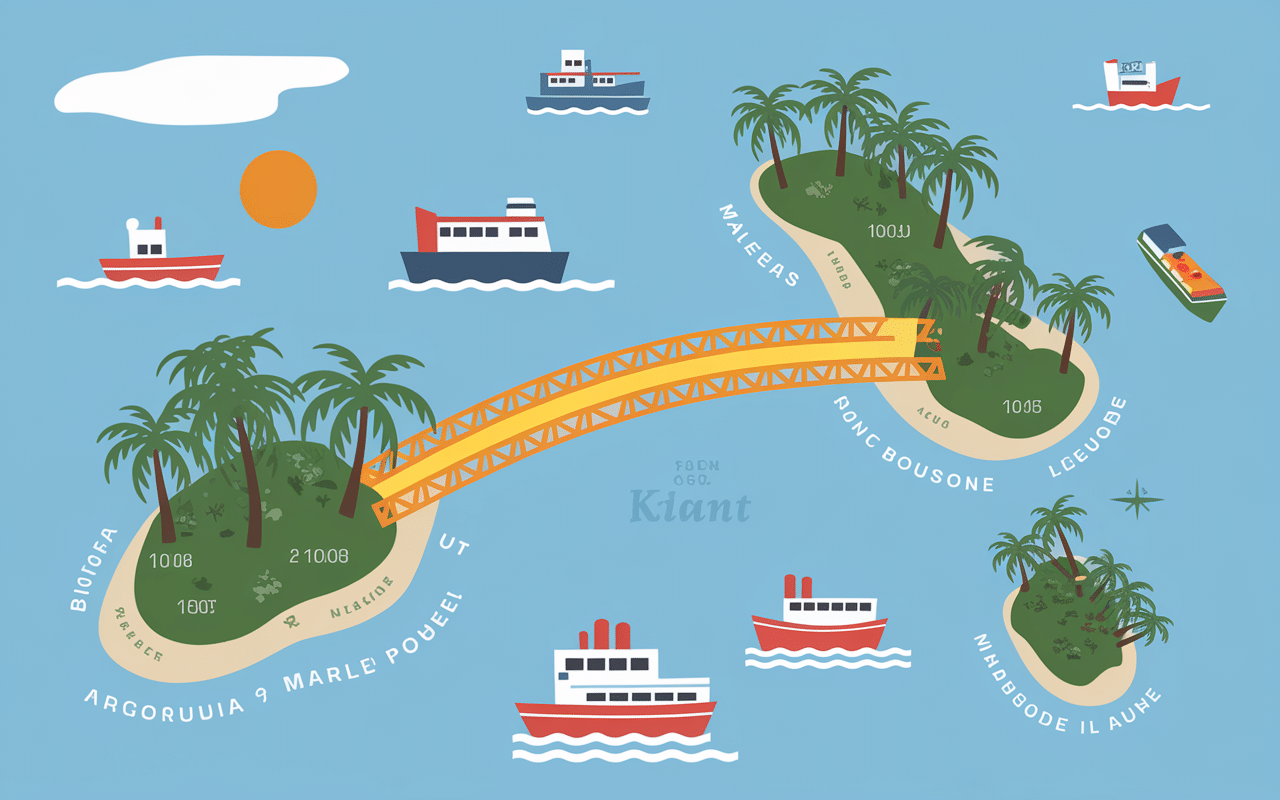 carte ceningan lembongan pont jaune distances