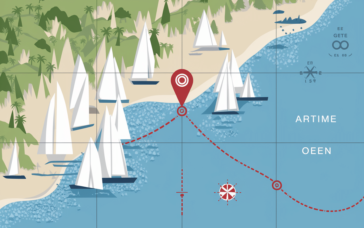 Carte localisation latitude 50.643469 longitude 1.613763 GPS