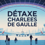 detaxe charles de gaulle aéroport voyageurs