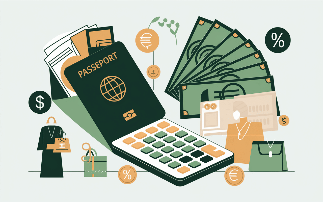 detaxe charles de gaulle passeport achats