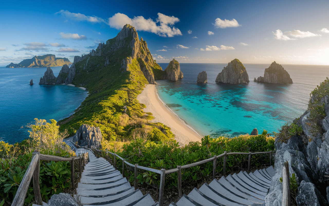 diamond beach nusa penida crique falaises pilier