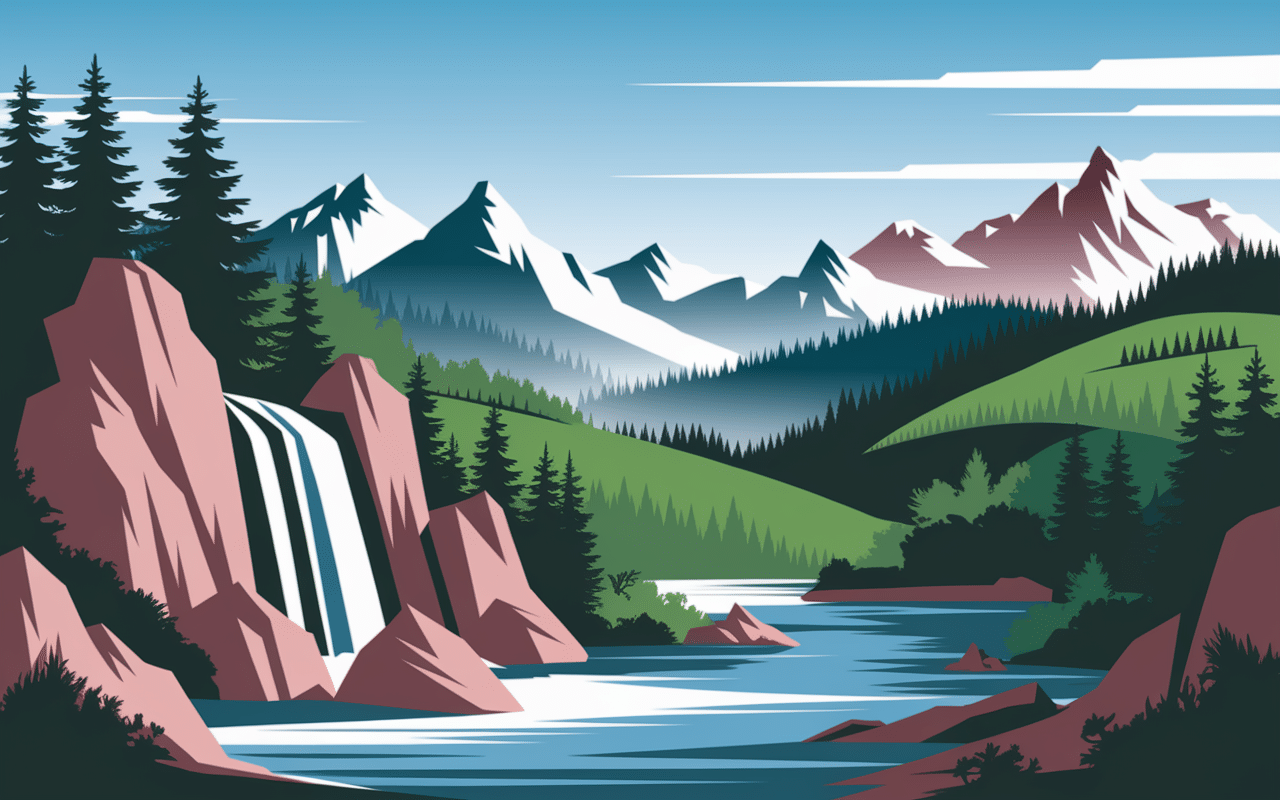 Écosystème autour cascade de Piscia