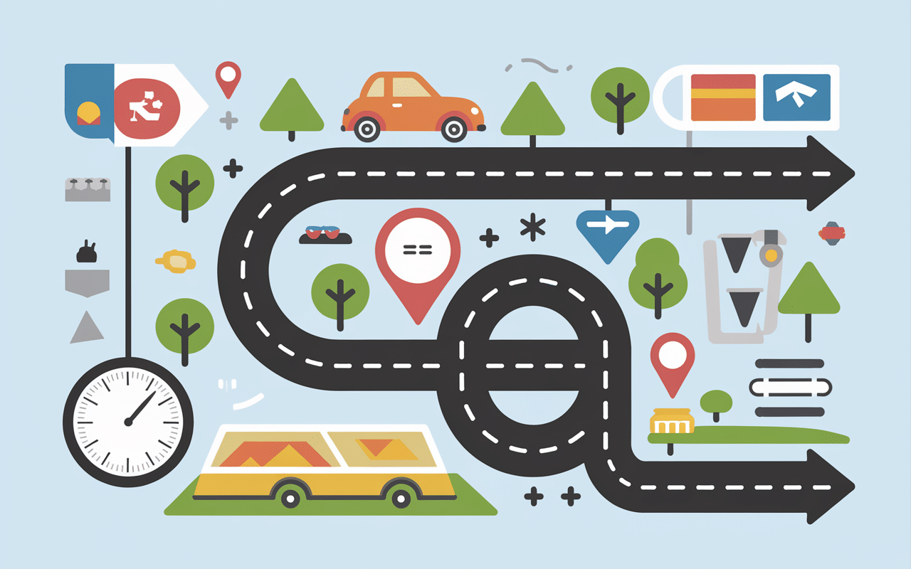 carte trajet gaspésie montréal temps distance