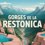Vue panoramique gorges de la Restonica - tragone di a Restonica