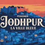 vue panoramique inde ville bleue jodhpur fort