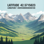 Vu montagnes avec latitude : 42.5715623 longitude : 1.9991648000000168