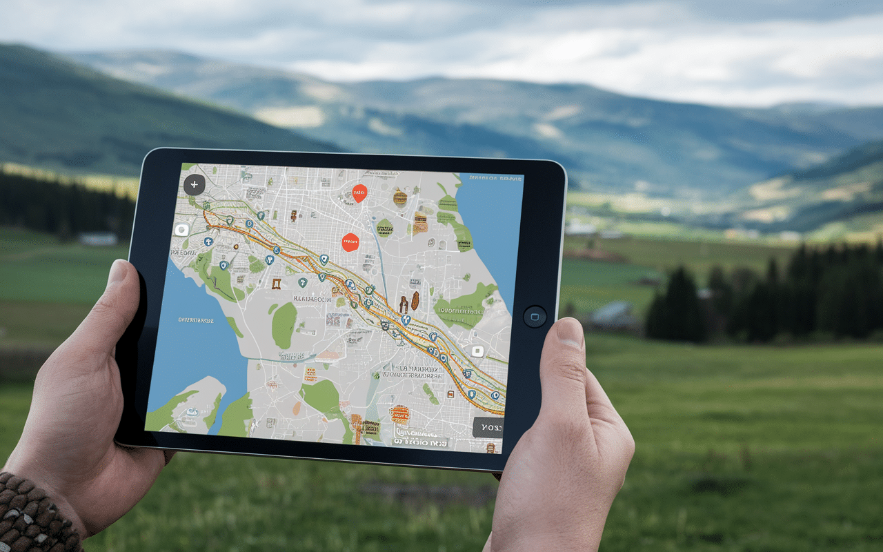 le perche carte interactive points d'intérêt