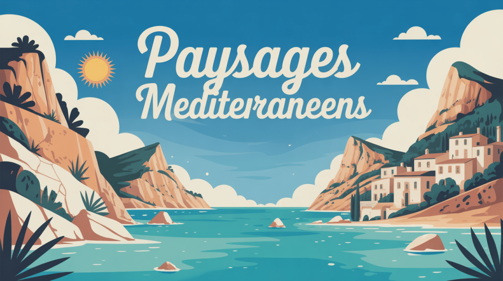 Malte paysage vue panoramique falaises mer villages