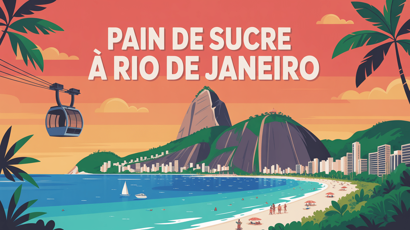 Pain de Sucre Rio de Janeiro téléphérique baie