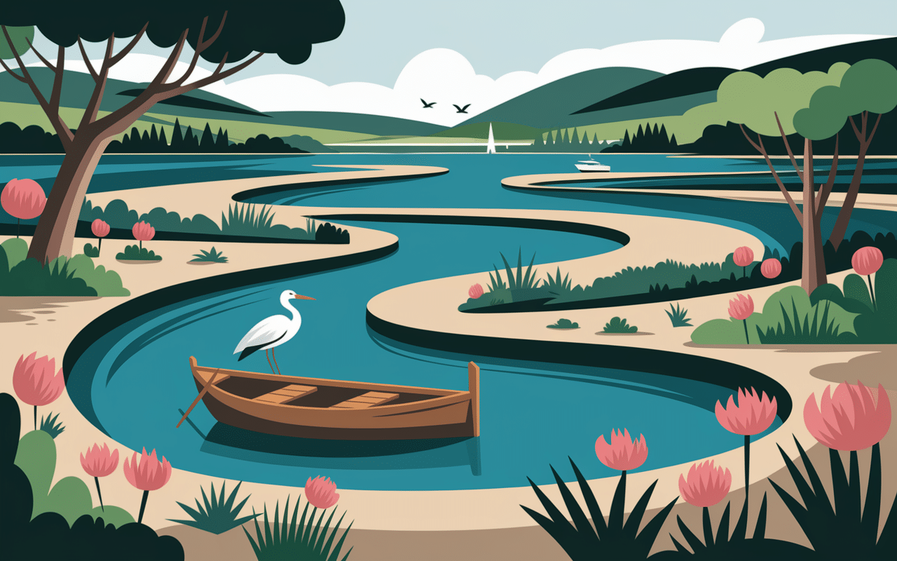 Paysages lagune Ria Formosa visiter Faro en 1 jour observation oiseaux