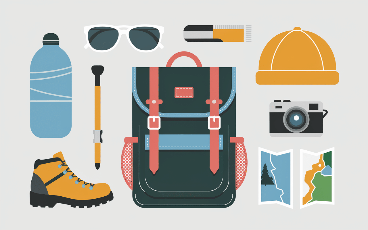 Équipements pour randonnée cascade de Piscia