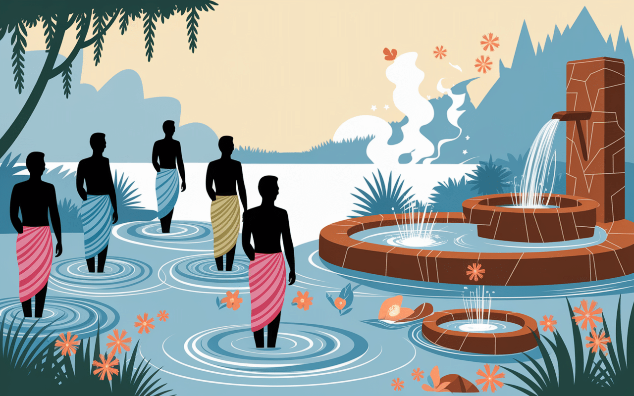 Expérience de visite au temple tirta empul avec bassins sacrés