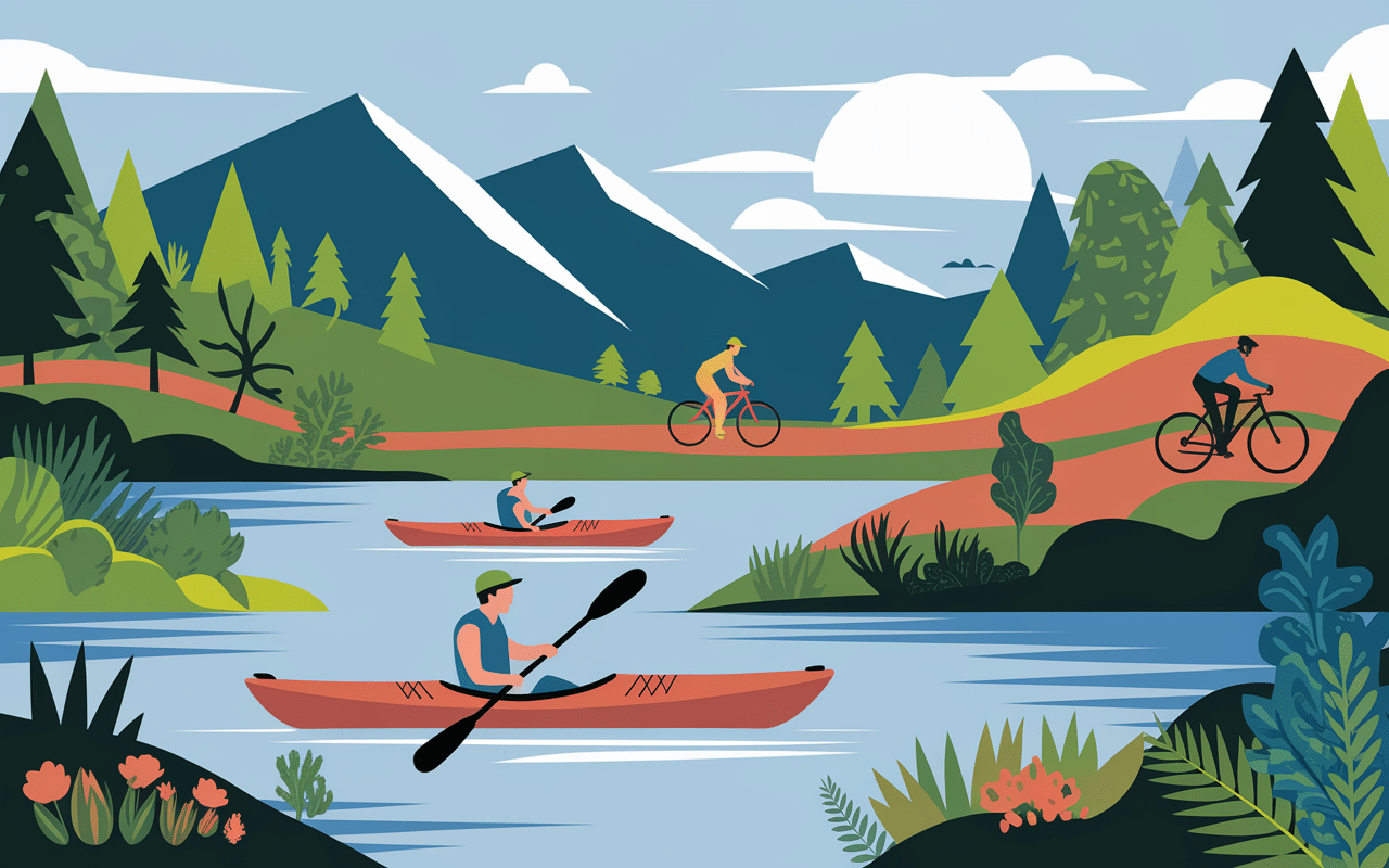 Visiter le lac Majeur kayak randonnée vélo jardins