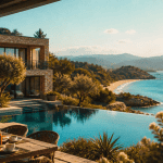 corse location villa bord de mer piscine terrasse