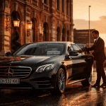 taxi lille paris berline noire chauffeur
