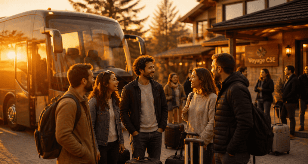 voyage cse salariés autocar hôtel