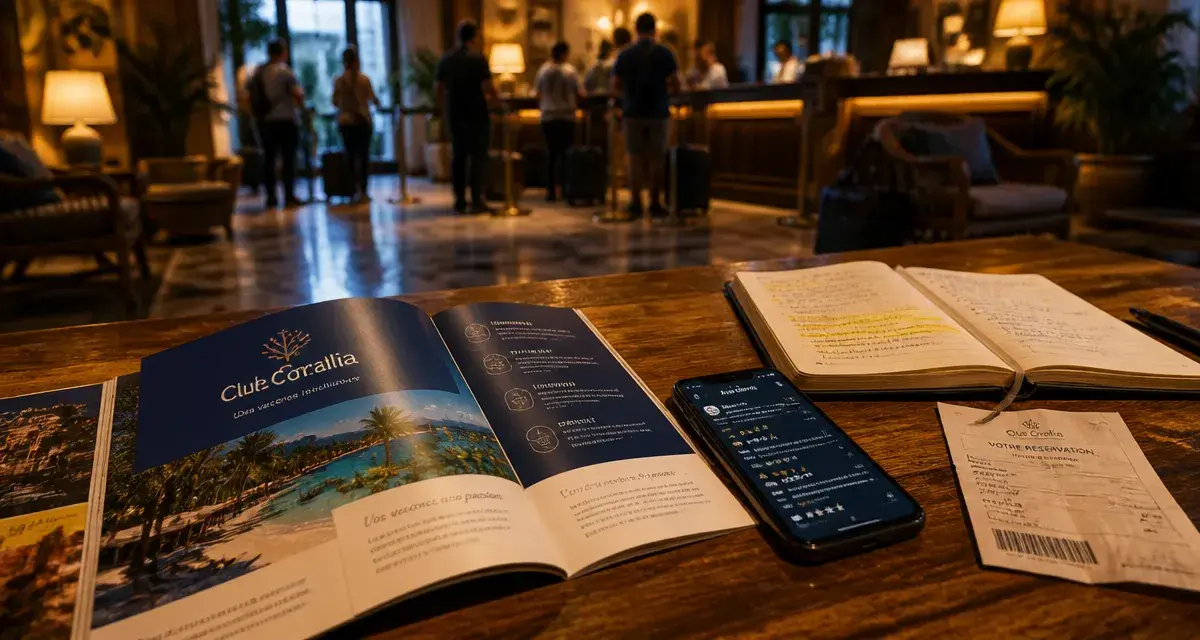 Club Coralia avis : brochure, smartphone et tout compris