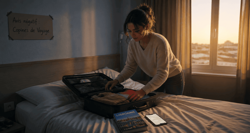 copine de voyage avis negatif valise chambre