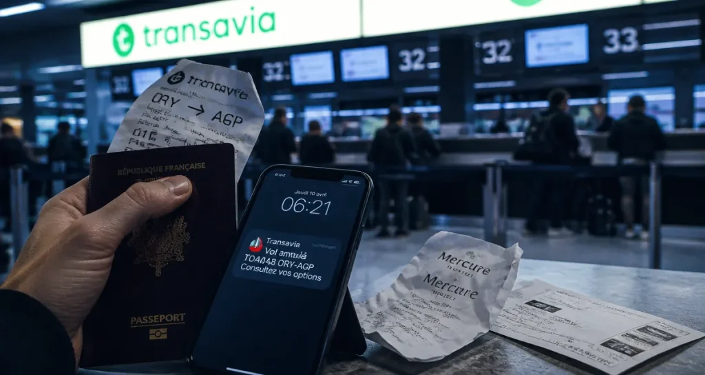 Grève transavia 2025 : vol annulé et indemnisation 600€