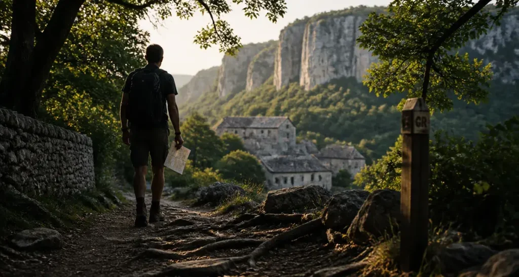 Les plus belles randonnées en Dordogne : sentier GR entre falaises et châteaux