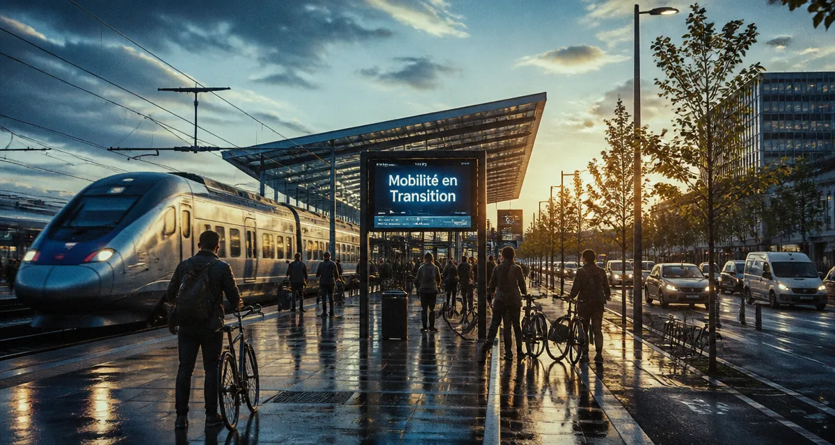 Statistiques transport TGV gare voyageurs mobilité