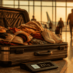 valise 95 litres combien de kg sur balance