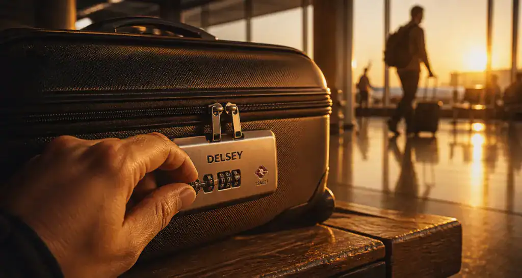 valise delsey changer code tsa