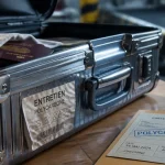 Valise polycarbonate : bagage indestructible, ouvert, détails