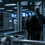 greves en france aeroports : controle de surete en aeroport
