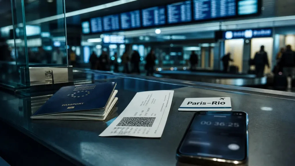 24h40 vers Rio depuis Paris : durée, aéroports et prix à comparer avant de réserver