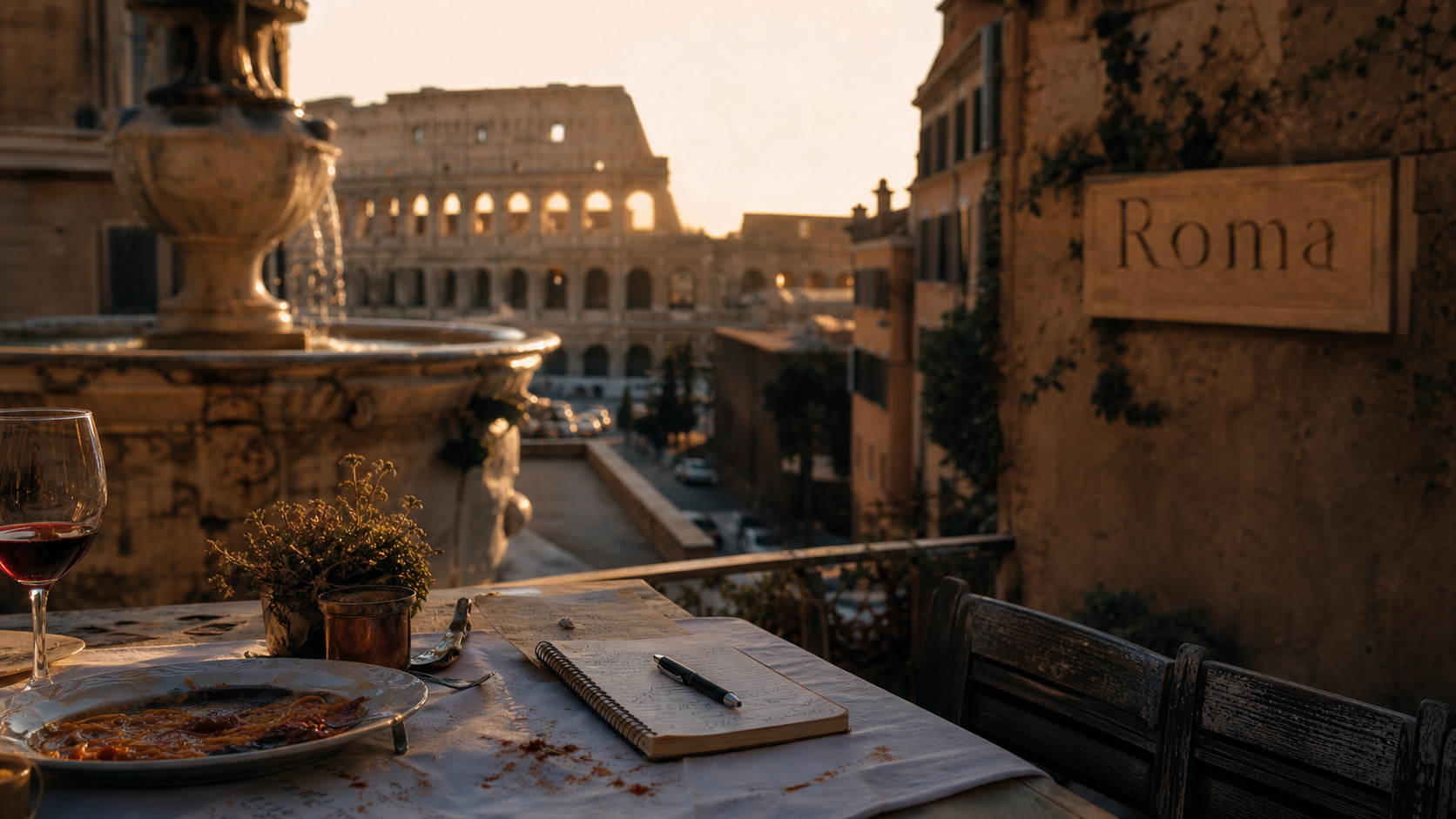 Plus belle ville d Italie : Rome, vue Colisée