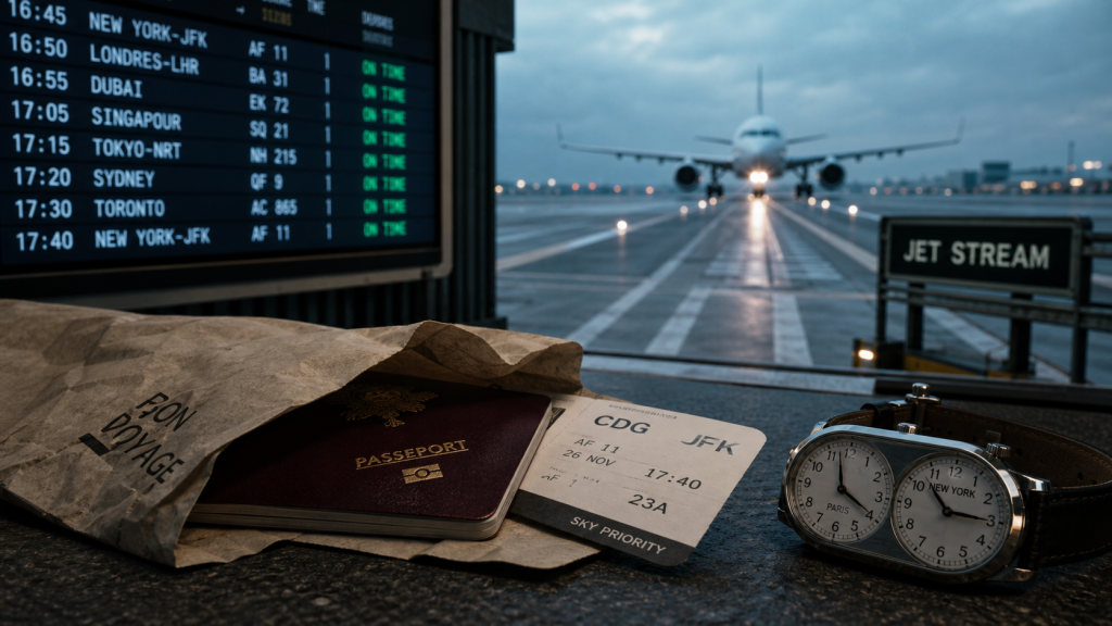 Temps Paris New York en avion : 7h à 8h30
