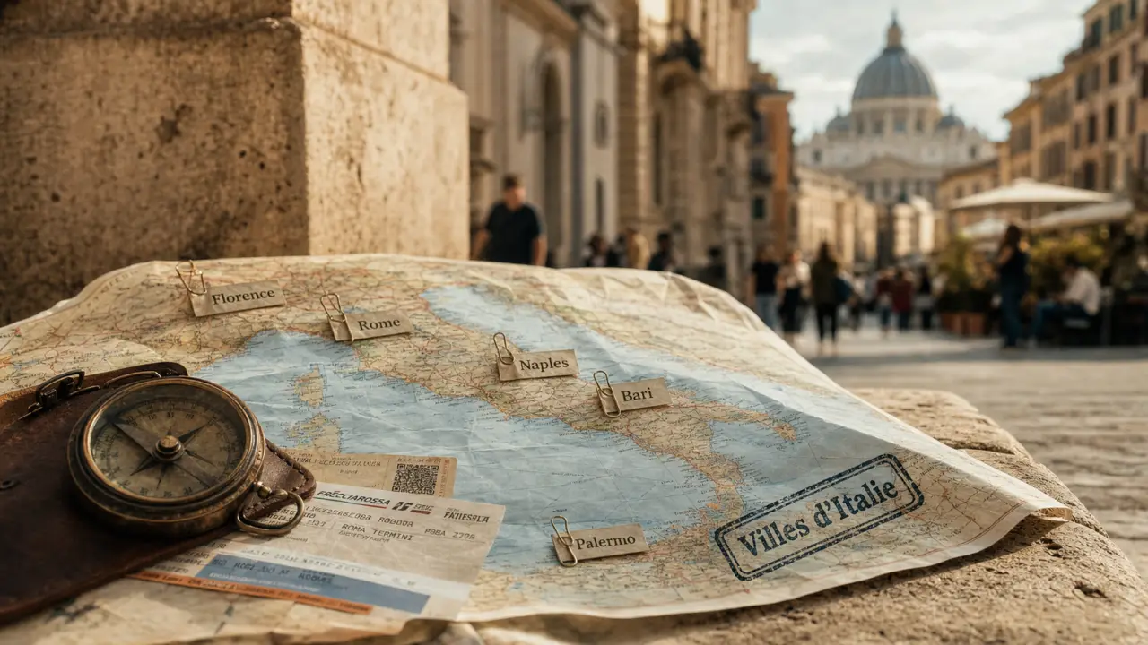 Ville en Italie : carte italienne et villes pour un voyage culturel