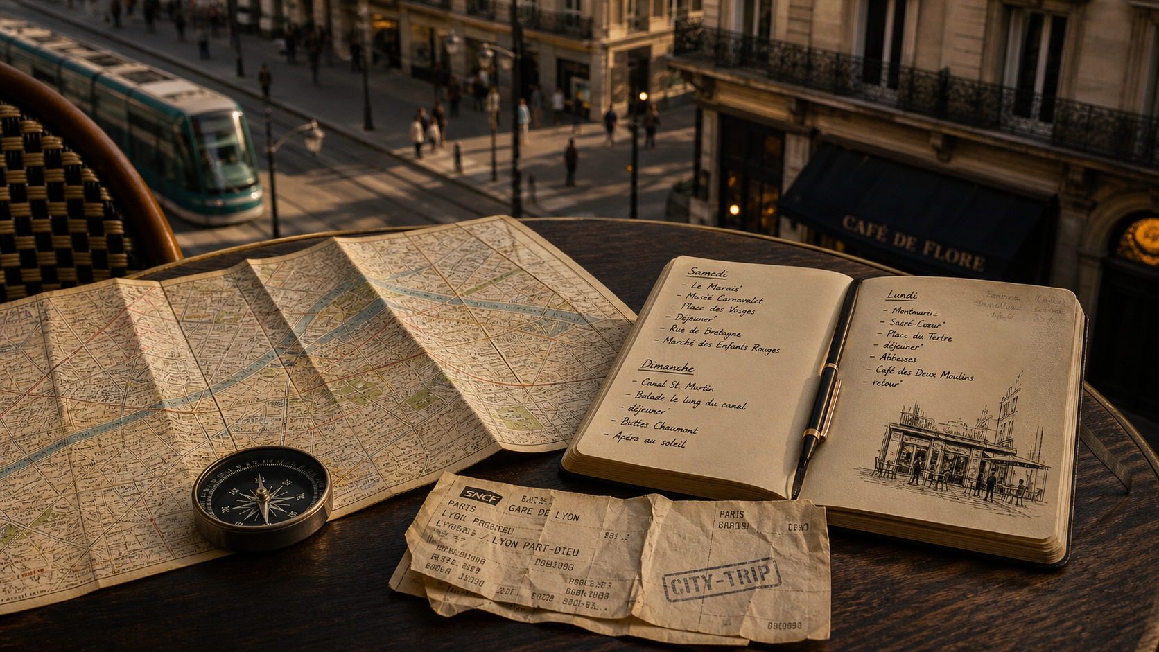 Visiter une capitale européenne à Paris : carte, billets et quartiers pour city-trip