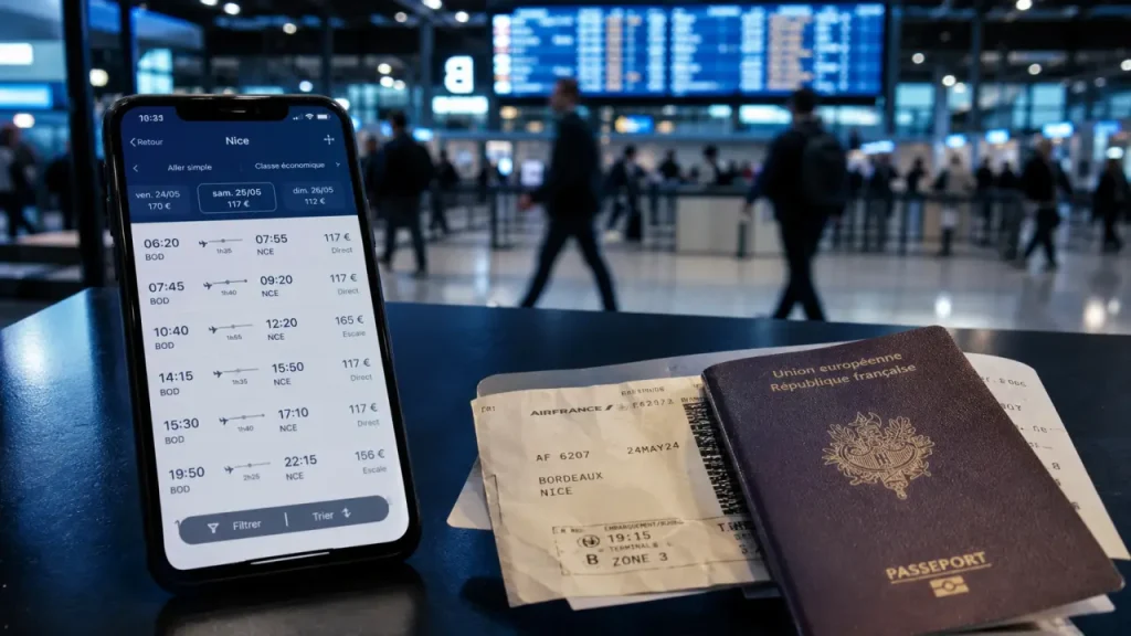 Vol au départ de Nice : destinations directes, comparaison des prix et accès à l’aéroport
