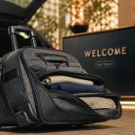 Sacs a roulettes de voyage pour cabine, sport ou long séjour, sac trolley gris anthracite à roulettes