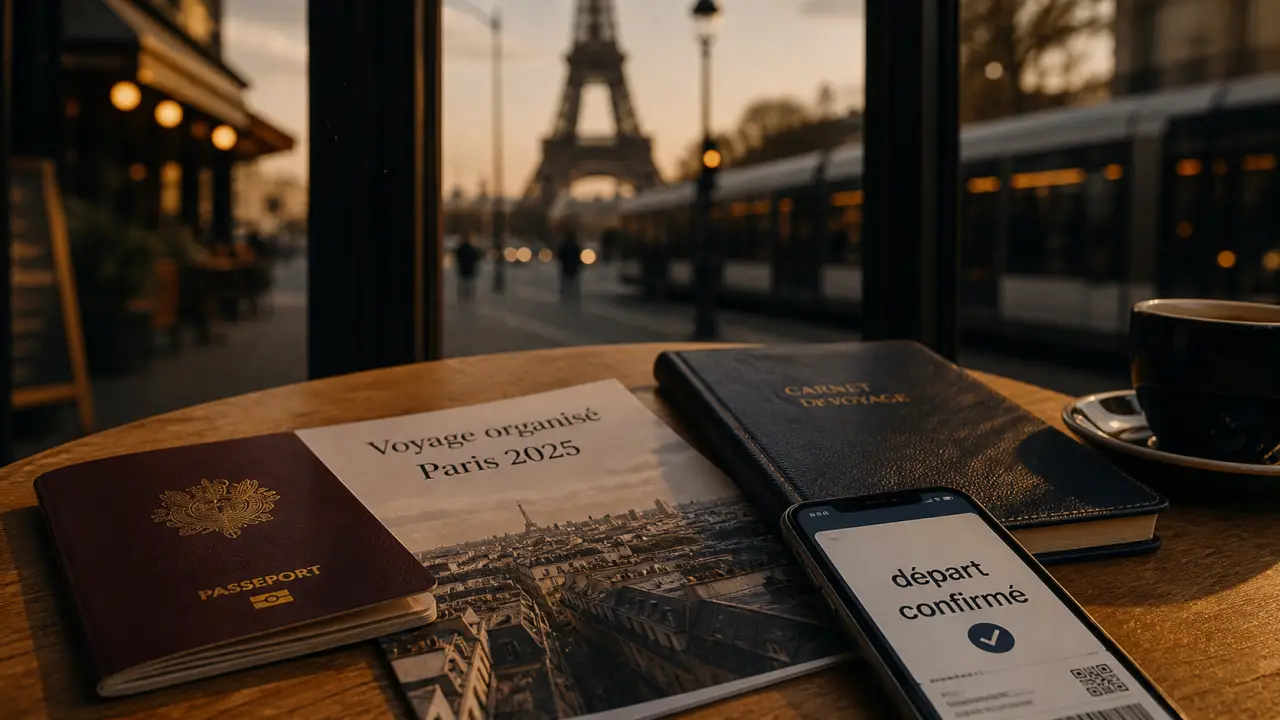 Voyage organisé paris 2025 : passeport, programme et départ confirmé à Paris