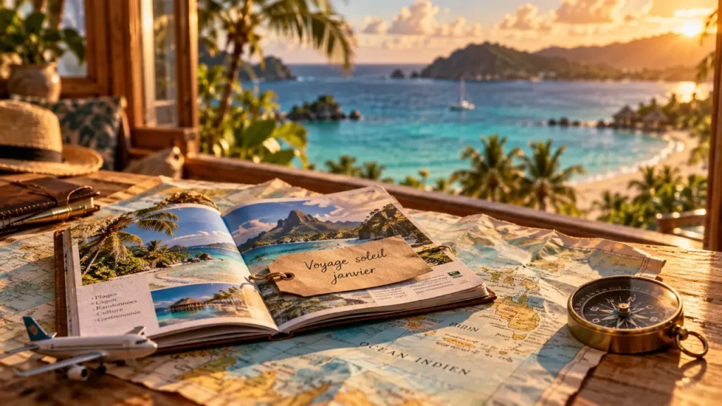 Voyage soleil en janvier : 5 h 30 de vol ou 32 °C, quel compromis choisir ?