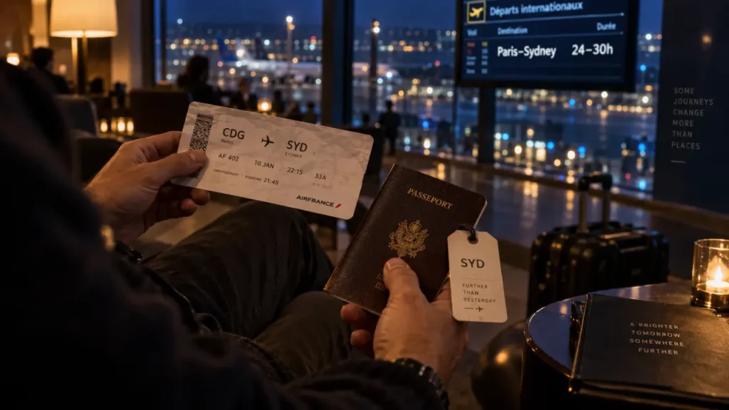 Australie : 17 à 21 heures de vol, mais jusqu’à 30 heures de trajet