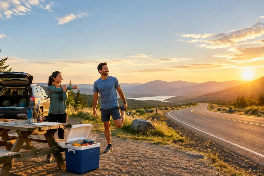Les pauses bien-être sécurisent vos road-trips et améliorent la vigilance