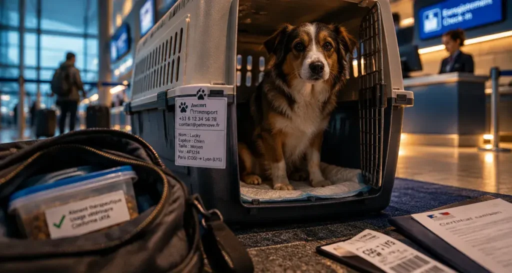 Voyager en avion avec un chien est possible, sous réserve de respecter ces règles